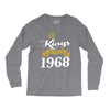 kings are born in 1968 Long Sleeve Shirts
