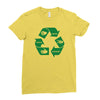 rock paper scissors Ladies Fitted T-Shirt