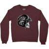 hi girl... ride with me! Crewneck Sweatshirt