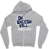 oh sheesh y'all Zipper Hoodie