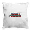 transformers marvel uk Throw Pillow