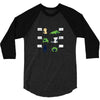 rolling on the forest floor laughing 3/4 Sleeve Shirt