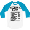 mechanic labour rates 3/4 Sleeve Shirt