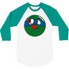 who watches the pizza 3/4 Sleeve Shirt