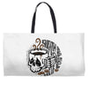 death before decaf white Weekender Totes