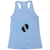Baby Boy with Heart Any Name Customized Racerback Tank