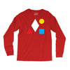 clean bandit shapes geometric Long Sleeve Shirts