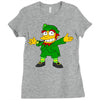 happy saint patrick day simpson Ladies Fitted T-Shirt