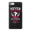 THE POWER OF AN Autism Mom iPhone 7 Case
