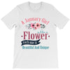 A January Girl Like A Flowers T-Shirt