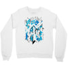 blue vectorfunk Crewneck Sweatshirt