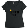 queen bee black Women's Triblend Scoop T-shirt