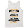 Super Cool Granddaughter Of A Freaking Awesome Grammy Tank Top