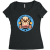 pump it up Women's Triblend Scoop T-shirt