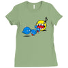 pac chain comp Ladies Fitted T-Shirt