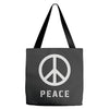 peace sign Tote Bags