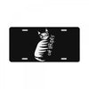 cat stripes License Plate