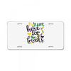 i'm just here for the beads License Plate