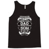 Super Cool Dad Of A Freaking Awesome Son Tank Top