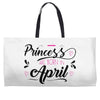 BORN IN APRIL 2018 Weekender Totes