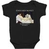 Edouard Manet Olympia Baby Bodysuit