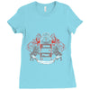black knight coat of (no) arms Ladies Fitted T-Shirt