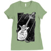 guitarist Ladies Fitted T-Shirt