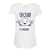 crabby day Maternity Scoop Neck T-shirt