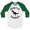 Auntiesaurus 3/4 Sleeve Shirt