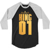 king 3/4 Sleeve Shirt