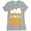 cant scare me im sales engineer halloween Ladies Fitted T-Shirt