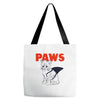 paws Tote Bags