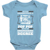 Never Underestimate A Pop Pop With An Engineer Degree Baby Onesie