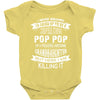 Super Cool Pop Pop Of A Freaking Awesome Granddaughter Baby Onesie