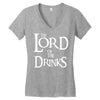 lord of the drinks Women's V-Neck T-Shirt