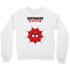Superhero On The Way Crewneck Sweatshirt