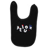 vowel party time Baby Bibs