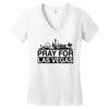 Pray for Las Vegas Women's V-Neck T-Shirt