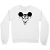 dead mickey mouse halloween Crewneck Sweatshirt