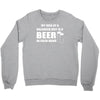 beer drinkers beer diet balance Crewneck Sweatshirt