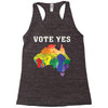 Vote Yes, Australian Marriage Equality Racerback Tank