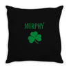 murphy irish Throw Pillow