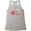 don't stop believin funny christmas Racerback Tank