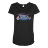 future dinner Maternity Scoop Neck T-shirt