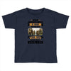 Never Underestimate A Man Who Watches The 100 And Was Born in December Toddler T-shirt
