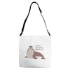 seal of reproval Adjustable Strap Totes
