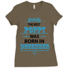 The Best Poppy Was Born In December Ladies Fitted T-Shirt