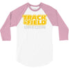 track and field oregon 3/4 Sleeve Shirt