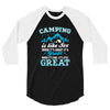 Camping Is Like Sex 3/4 Sleeve Shirt
