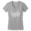lamb of god new Women's V-Neck T-Shirt
